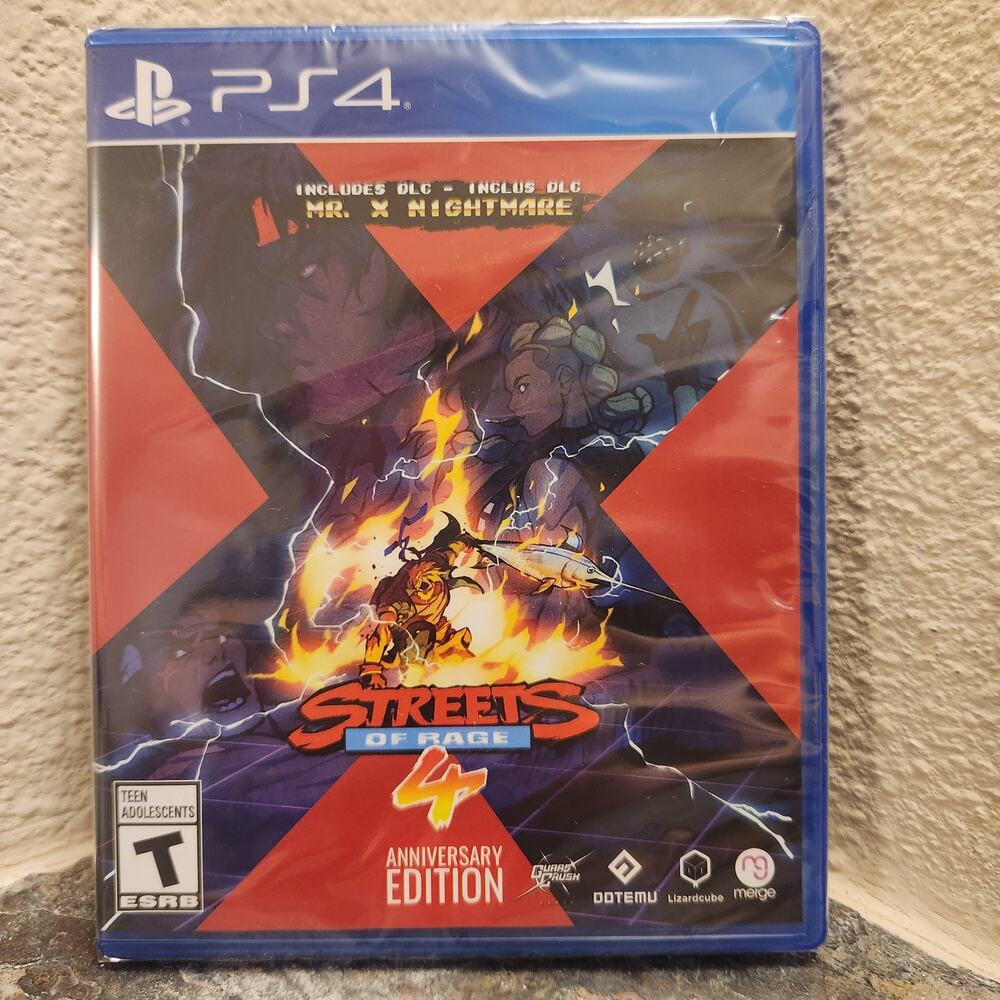 Game - Streets of Rage 4 [Anniversary Edition] (NEW) - PS4
